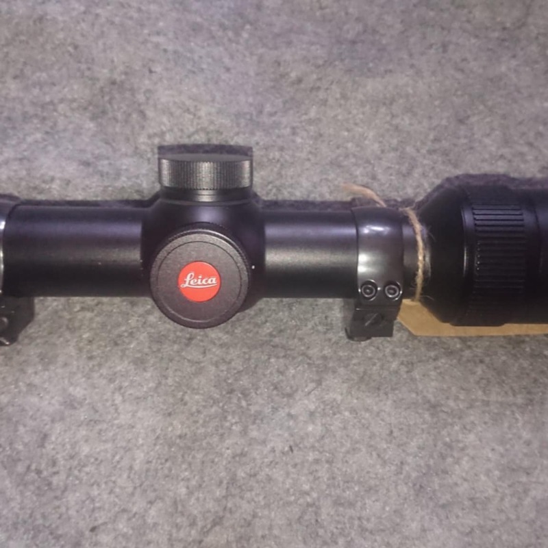 various used scopes:
Schmidt and Bender 6x42 (fixed) - 500
Jagermeister 1.5-5x40 SFP - 150
Meopta Meostar 3-12x56 FFP 1000
Zeiss Diavari Z 2.5-10x48 FFP 1100
Leica Fortis 6 1-6x24 SFP 2000
Nikon Gold Crown 3-9x42 SFP 200
Bausch & Lomb Elite 3000 3-9x50 SFP 500
Kahles Helia L 3-12x56 FFP 900
Schmidt & Bender 1.25-4x20 FFP 1100
Tasco Titan (2 to pick from) 3-9x42 SFP 400 & 500