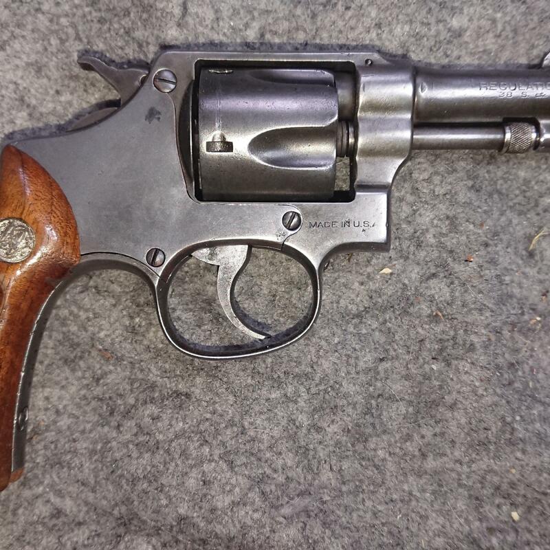 Custom Fitz inspired S&W. Parkerized.
