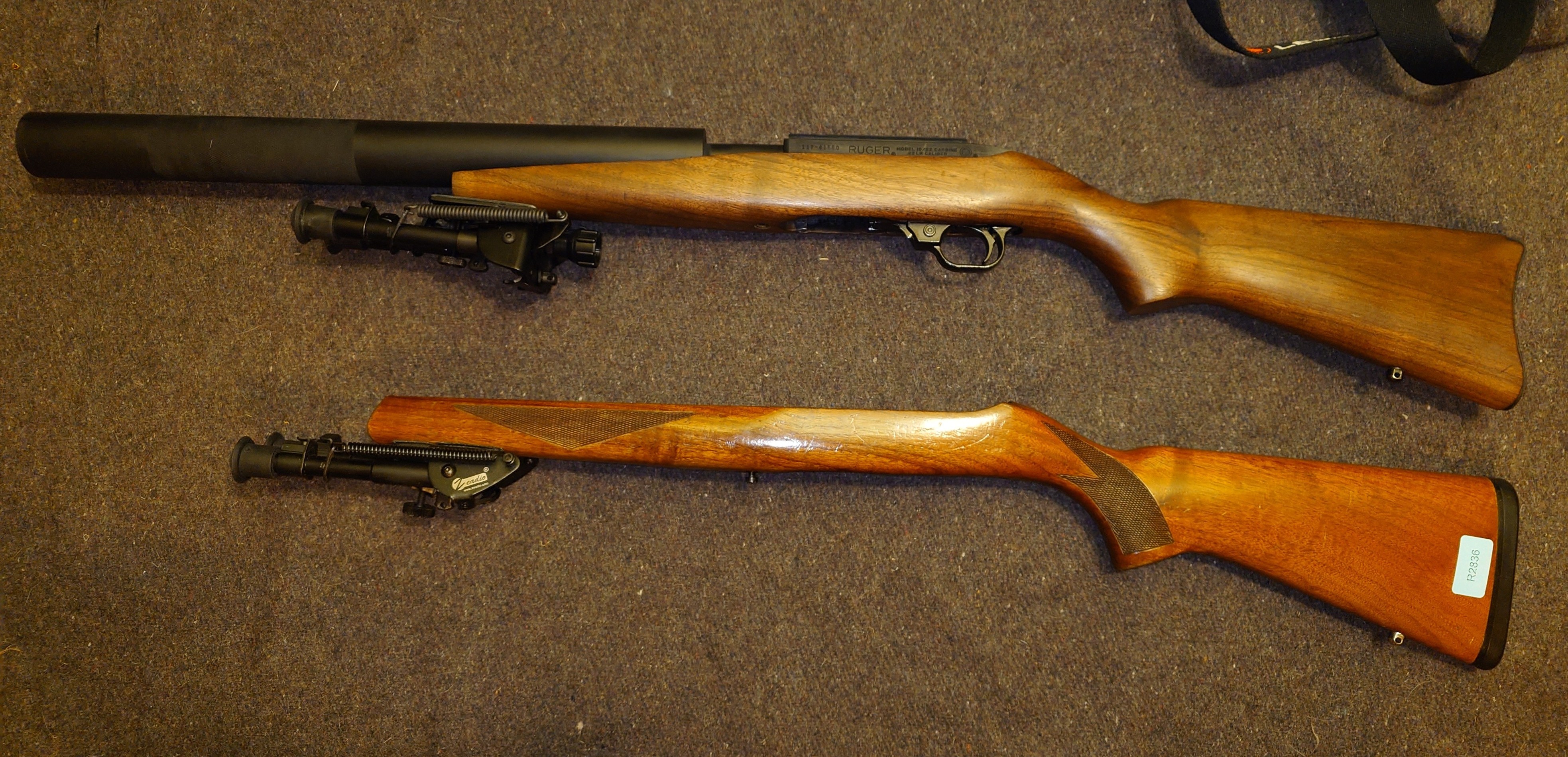 IDF 10/22 sniper clone with a fake suppressor